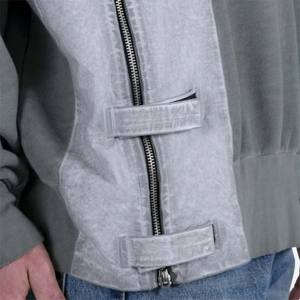 Sweat à capuche patchwork sur mesure haut de gamme pour hommes Style à épaules tombantes respirant de qualité supérieure avec techniques brodées pour l'hiver - Product Image 6