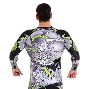 เสื้อออกกำลังกายแขนยาวพิมพ์ลายสำหรับใส่ออกกำลังกาย - Product Image 5