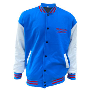 Chaqueta de béisbol de algodón con logotipo bordado para hombre, ropa de calle informal unisex, chaqueta con letras - Product Image 1