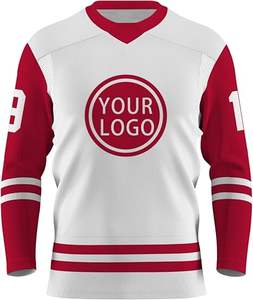 Le plus populaire concevez votre propre logo uniforme de hockey sur glace grande taille pour adulte - Product Image 5
