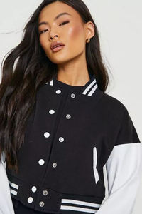 Chaqueta Universitaria Vintage Unisex, Chaqueta de Lana Gruesa para Exteriores, Reversible, Transpirable y Ecológica para Invierno - Product Image 4