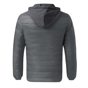 Chaqueta de Plumón para Hombre de la Mejor Calidad para Invierno, Color Sólido, Transpirable y Elegante con Cuello Alto para Clima Frío - Product Image 6
