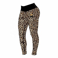 Leggings de yoga taille haute ultra doux pour femmes, respirants, écologiques, confortables, élégants, en tissu tricoté extensible et compressif