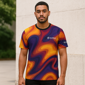 Camisetas Deportivas de Microfibra para Hombre al Mejor Precio, Personalizadas, de Calidad, Secado Rápido, Ecológicas, Transpirables, con Logotipo Frontal Sublimado - Product Image 2