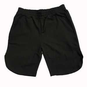 Bermudas personalizadas de cintura media de algodón 100% para hombre, hasta la rodilla, diseño con cordón multibolsillo, informal, deportes de ocio, no tejido - Product Image 6