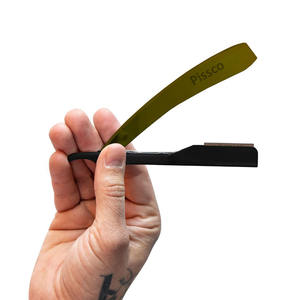 Navaja de Afeitar Recta Plegable para Barbero, Cuchilla para Cejas y Barba, Herramienta de Afeitado Plegable - Product Image 5