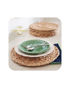 Venta al por mayor personalizable ecológico agua Jacinto mantel 100% Natural precio barato VietChoice fiestas OEM ODM Vietnam - Product Image 2