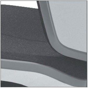 Neon Office <b>Swivel</b> Chair with Casters Grey 450-620 mm BIMOS Synchronous Mechanism No Upholstery - Product Image 4
