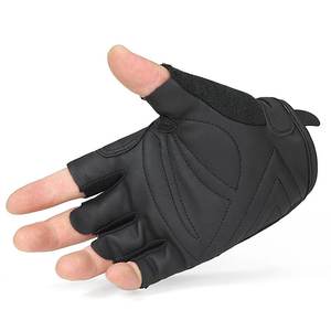 Gym Weightlifting <b>Gloves</b> Half Finger <b>Leather</b> Outdoor Custom High Quality Workout Body Building <b>Fingerless</b> <b>Gloves</b> - Product Image 4