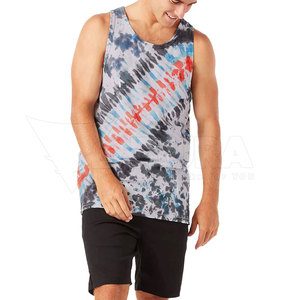 Camiseta sin mangas de entrenamiento informal cómoda para hombre Método de tejido de punto ligero y transpirable para adultos - Product Image 4