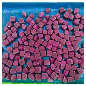 IQF Frozen Dragon Fruit Vietnam Cubes rouges et blancs Saveur douce fraîche pour l'exportation - Product Image 1