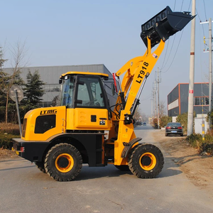 Mini MINICARGADORA con cubo, cargadora hidráulica de ruedas delanteras de construcción pequeña - Product Image 6