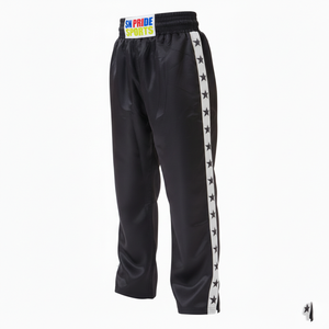 Pantalones de Lona Transpirables Casuales y Rectos para Muay Thai y Kickboxing, Personalizables al por Mayor, de Alta Calidad, con Telas de Marca Personalizada para Hombre - Product Image 1