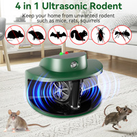 Répulsif Ultrasonique Connecté à la Prise, Fréquence Variable, Anti-Nuisibles pour Rats, Souris, Cafards – Contrôle des Nuisibles Domestiques Intérieurs