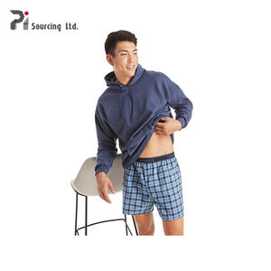 Calzoncillo bóxer de LICRA para hombre, ropa interior tejida a rayas, diseño personalizado, varios diseños, 100% algodón - Product Image 3