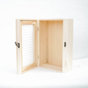 Cajas de almacenamiento de regalo de madera de calidad superior de lujo elegante más vendidas al por menor al por mayor diseño elegante para embalaje - Product Image 2