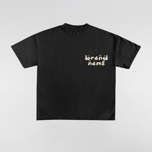 T-shirt pour homme de haute qualité, 100 % coton, col rond, imprimé, coupe ample, respirant, collection 2026 - Product Image 2