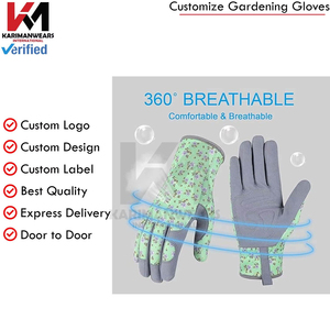 Gardening Gloves, Lightweight Non-Slip Garden Work Gloves For <b>Planting</b>, And Outdoor Tasks BY KARIMAN MANUFACTURING - Product Image 4