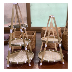 Panier tamis en bambou fait à la main pour l'exportation: 100% Artisanat naturel et utile pour une cuisine durable, une utilisation durable, écologique - Product Image 2