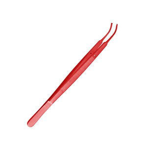 Pinzas Quirúrgicas Gerald de Color Rojo, Pinzas Gerald de 7 Pulgadas con Punta Curva Delicada y Dentada de TC de Surgiright - Product Image 6