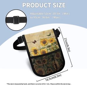 Vaslcare Sac banane d'allaitement avec poches pour matériel médical Sangle Accessoires d'infirmière pour le travail Sac de rangement pour la taille de l'infirmière - Product Image 6