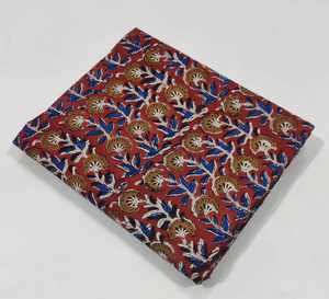 Hand Block Printed Cotton Fabric Handcrafted Jaipur Heritage Traditional Eco Friendly Breathable Block Print 100%Cotton Fabric - Product Image 3