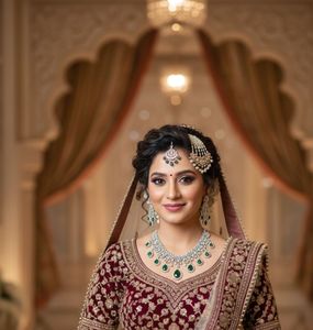 Ensemble collier et boucles d'oreilles de mariage royal de haute qualité avec un savoir-faire de qualité supérieure pour les bijoux de mariée d'un fournisseur indien - Product Image 2