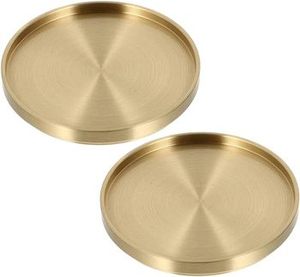 Posavasos de latón pulido de alta calidad, vajilla de Metal de estilo clásico de diseño Simple para decoración de bares elegantes - Product Image 3