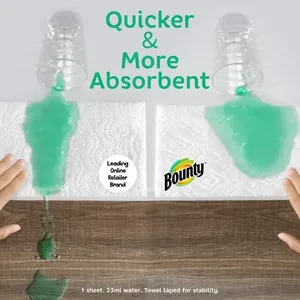 Serviettes en papier Bounty Select-A-Size blanches 6 rouleaux doubles - Product Image 3