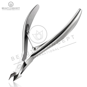 Stainless Steel Cuticle Nail Clipper with Wide Jaw Opening Durable Professional Eco-Friendly Design-Beauty Concept International - Product Image 3