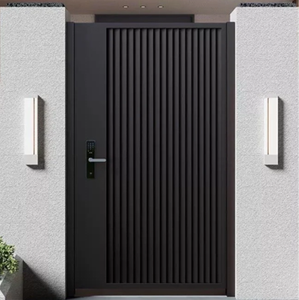 Puerta Exterior de Seguridad Residencial de Aluminio Metálico, Personalizable, para Patio Trasero - Product Image 2