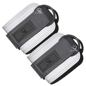 Sangles de cheville en cuir pour machines à câbles et bandes de résistance - Soutien de cheville professionnel réglable et respirant pour une protection optimale - Product Image 5