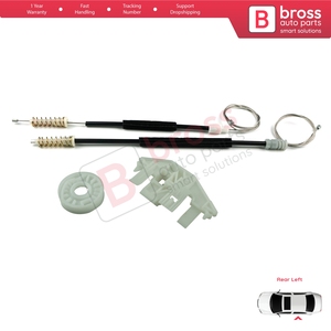 ชุดซ่อมแซมตัวควบคุมหน้าต่าง BWR5434ประตูด้านหลังซ้ายสำหรับ8B 406 8E/F 1995-2004 0130821925ประตู4/5 - Product Image 4