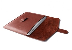 Özelleştirilmiş dizüstü deri kol yüksek kalite hakiki deri Laptop çantası deri laptop kılıfı kol - Product Image 5