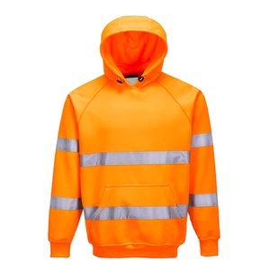 Sweat à capuche de travail personnalisable avec logo, haute visibilité, réfléchissant, respirant, imperméable - Product Image 1