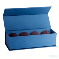 Ensemble de bougies parfumées multiples, boîte d'emballage magnétique, 3 ou 4 pots de bougies, boîte cadeau, emballage de bougies de luxe personnalisé, boîte en papier rigide