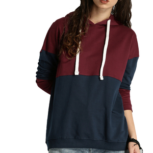 Sudadera con Capucha Extra Grande para Mujer, de Lona, 100% Algodón, Transpirable, Forrada, Lisa, Personalizable y Cómoda - Product Image 1