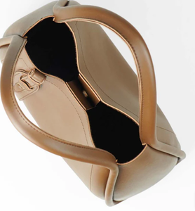 Nouveau sac fourre-tout pour femme en cuir véritable à 100 %, fermeture à glissière ouverte, haute qualité, grande capacité, couleurs et logo personnalisables - Product Image 2