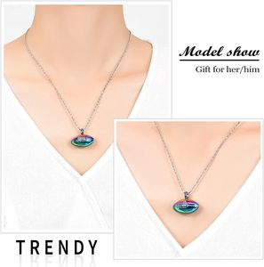 สร้อยใส่เถ้ากระดูกรูปถ้วยสแตนเลสสีรุ้งสำหรับพี่ชายและแฟน - Product Image 5