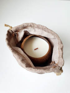 Ensemble cadeau de bougies Vietnam, bougies en coquille de noix de coco, faites à la main, marque privée, emballage OEM personnalisé - Product Image 5