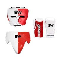 Conjunto de boxeo ganador al por mayor, superventas, conjunto de boxeo negro y azul de alta calidad, diseño OEM por encargo, Boxeo ganador