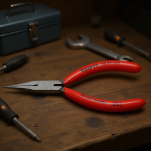 คีมปรับรีเลย์ Knipex สีดำเคลือบอะทราเมนต์ หัวขัดเงา ด้ามจับเคลือบพลาสติก - Product Image 3
