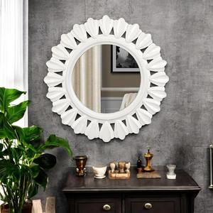 Espejo de pared de madera decorativo hecho a mano de alta demanda para decoración de hogar y oficina disponible para la venta de India - Product Image 1