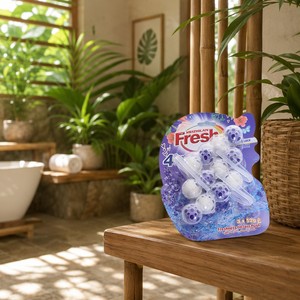 Bola <span class=keywords><strong>de</strong></span> <span class=keywords><strong>Gel</strong></span> Ecológica <span class=keywords><strong>para</strong></span> Desodorizar el Inodoro, con Aroma Fresco y Agente <span class=keywords><strong>de</strong></span> Limpieza Automático Inteligente - Product Image 1