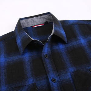 เสื้อเชิ้ตผ้าสักหลาดสำหรับผู้ชายเสื้อเชิ๊ตผ้าสักหลาดสำหรับผู้ชายแบบสั่งทำน้ำหนักเบาสวมใส่ง่ายระบายอากาศได้ใส่สบายพร้อมวัสดุที่ทนทาน - Product Image 5