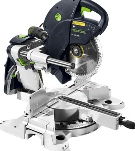 Sierra ingletadora deslizante compuesta de venta rápida T-LOC + CT 48 con extractor de polvo: el mejor paquete nuevo de sierras eléctricas industriales para bricolaje en metal y madera - Product Image 4