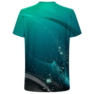 Etiquetas de impresión digital Diseño imprimible Sublimación Logo Serigrafía Camiseta Camisetas impresas personalizadas baratas - Product Image 4