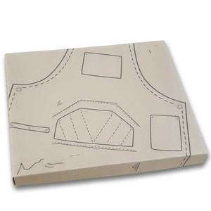 Tablier de soudage en cuir ergonomique pour un usage prolongé Tablier personnalisé de soudage en cuir imperméable pour le travail désordonné - Product Image 6