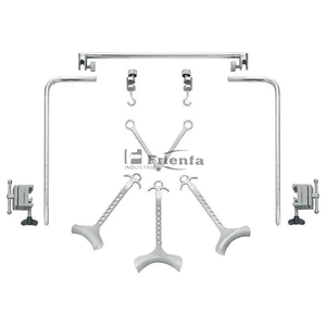 Juego de Retractores Manuales Reutilizables de Acero Inoxidable Mcculloch, Calidad Premium para Uso Quirúrgico ORL, Certificado ISO13485, Aprobado por la CE - Product Image 1