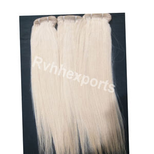 100% cheveux humains bruts non traités 613 paquets de cheveux blonds - Product Image 4